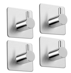 DELTAHOME 4 ADET TEK TOPUZLU KARE HAVLU ASKILIĞI