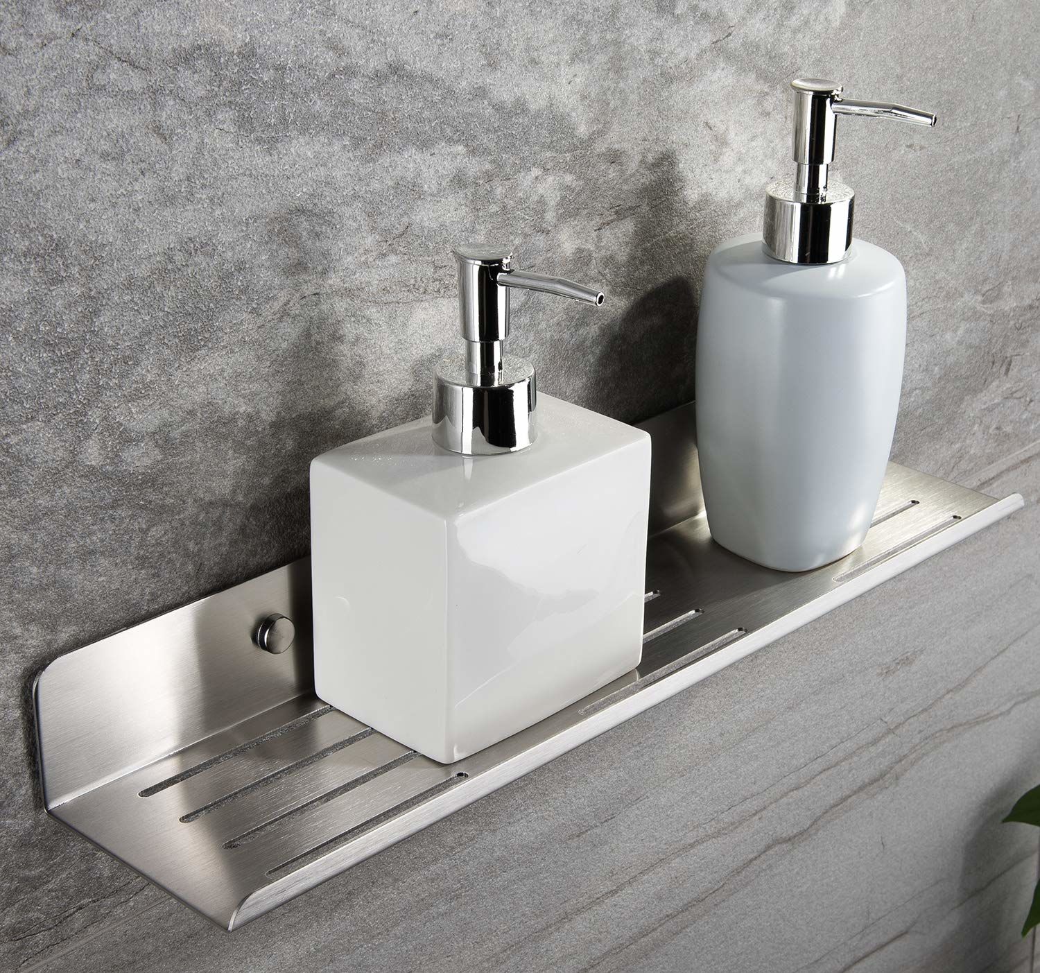 DELTAHOME  PASLANMAZ ÇELİK BANYO RAFI 40CM   MODEL: FRANKFURT