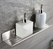 DELTAHOME  PASLANMAZ ÇELİK BANYO RAFI 40CM   MODEL: FRANKFURT