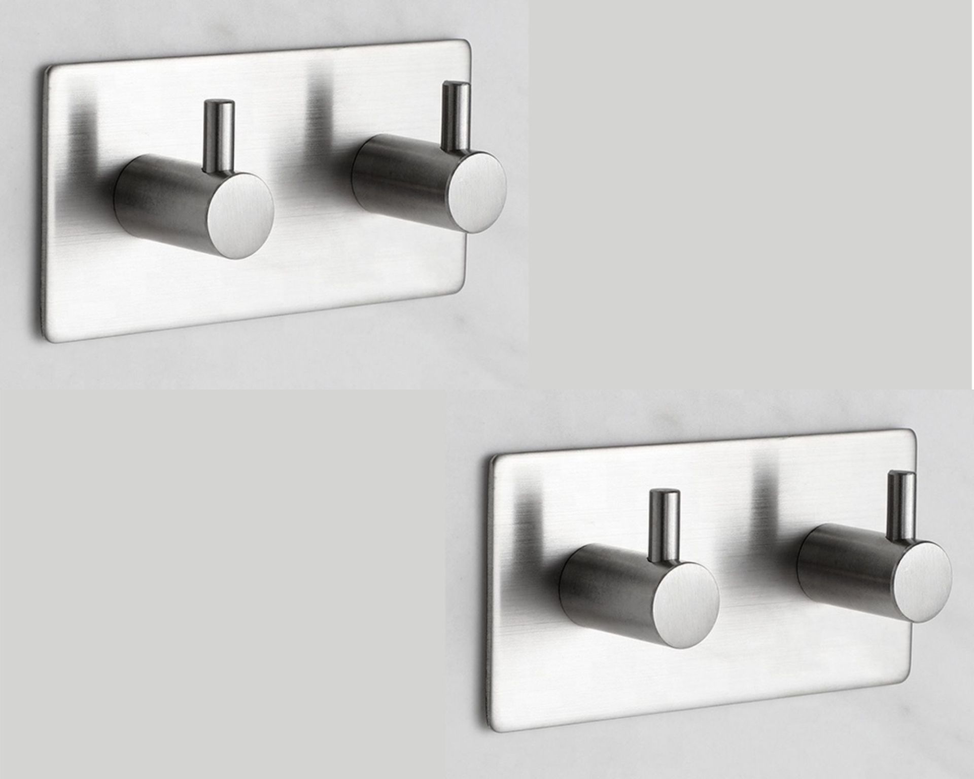 DELTAHOME  2 ADET BORNOZ ASKISI SET  2 TOPUZLU