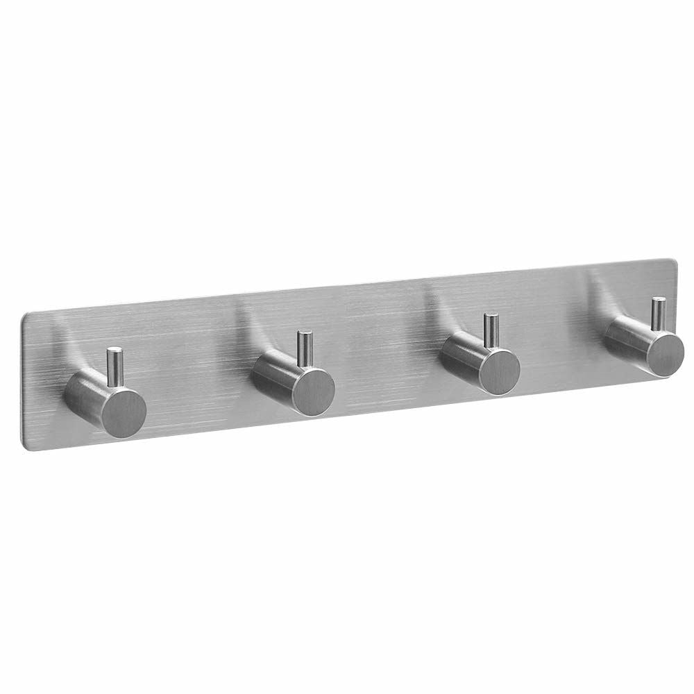 DELTAHOME  PASLANMAZ ÇELİK  4 TOPUZLU BANYO ASKILIĞI