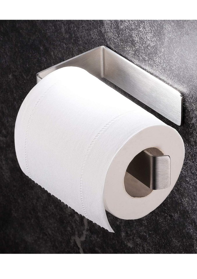 DELTAHOME HAVLULUK - TUVALET KAĞITLIĞI VE 4 AD. ASKILIK SET INOX