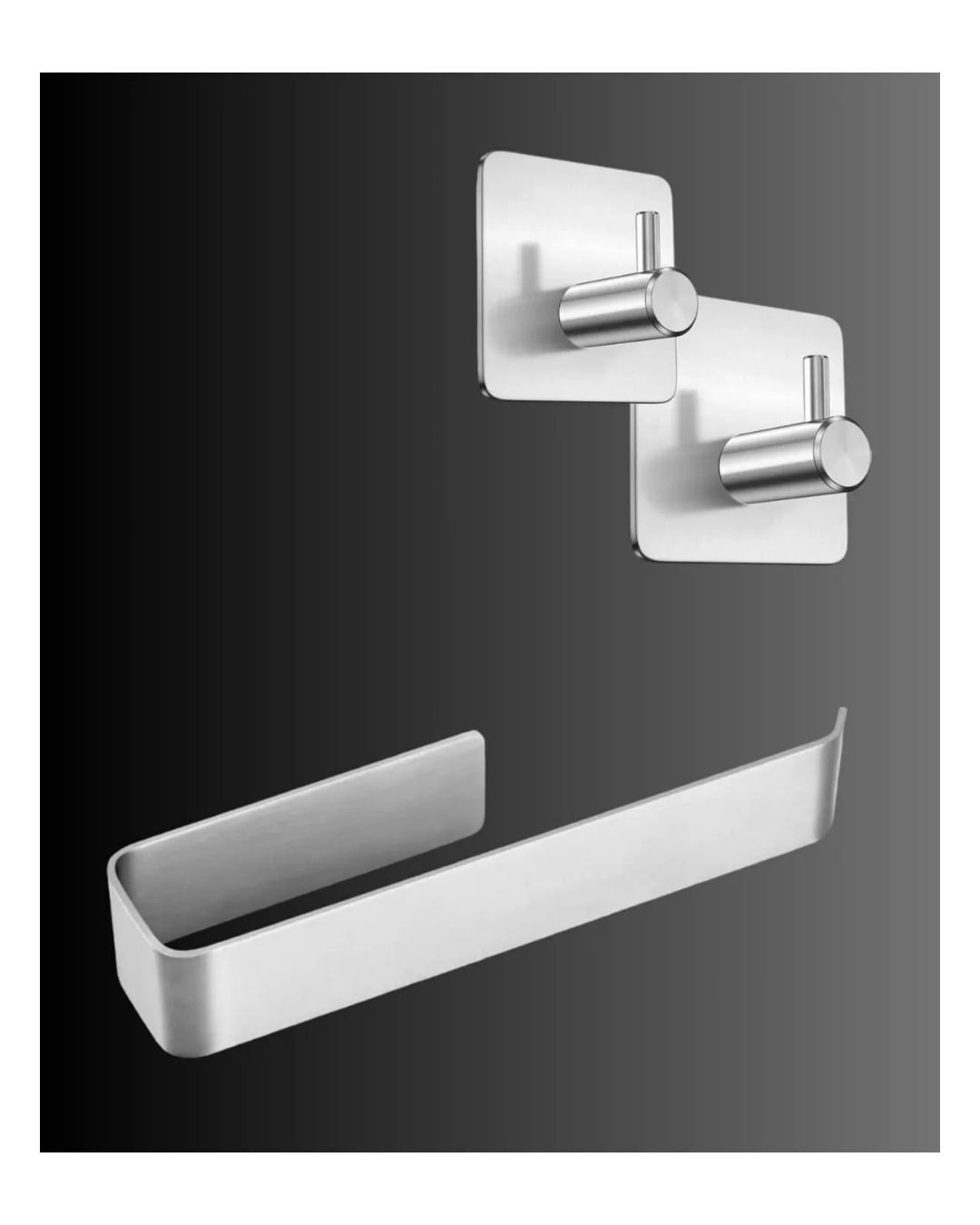 DELTAHOME HAVLULUK VE 2 AD. ASKILIK SET INOX