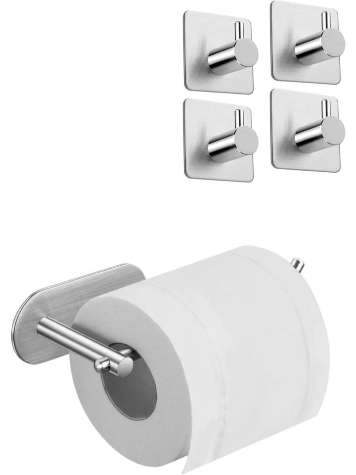 DELTAHOME  TUVALET KAĞITLIĞI (HAMBURG) VE 4 ADET KARE ASKILIK SET