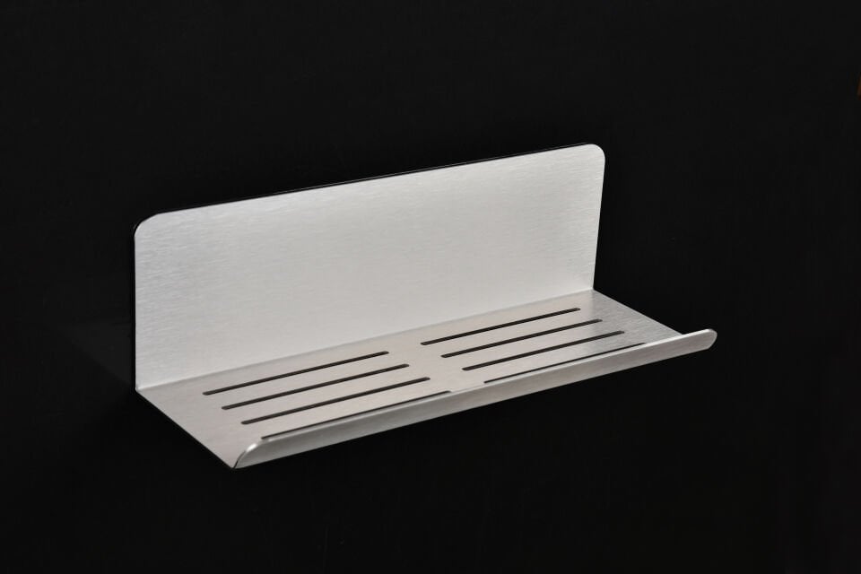 DELTAHOME  PASLANMAZ ÇELİK BANYO RAFI 28CM  YAPIŞKANLI MONTAJ