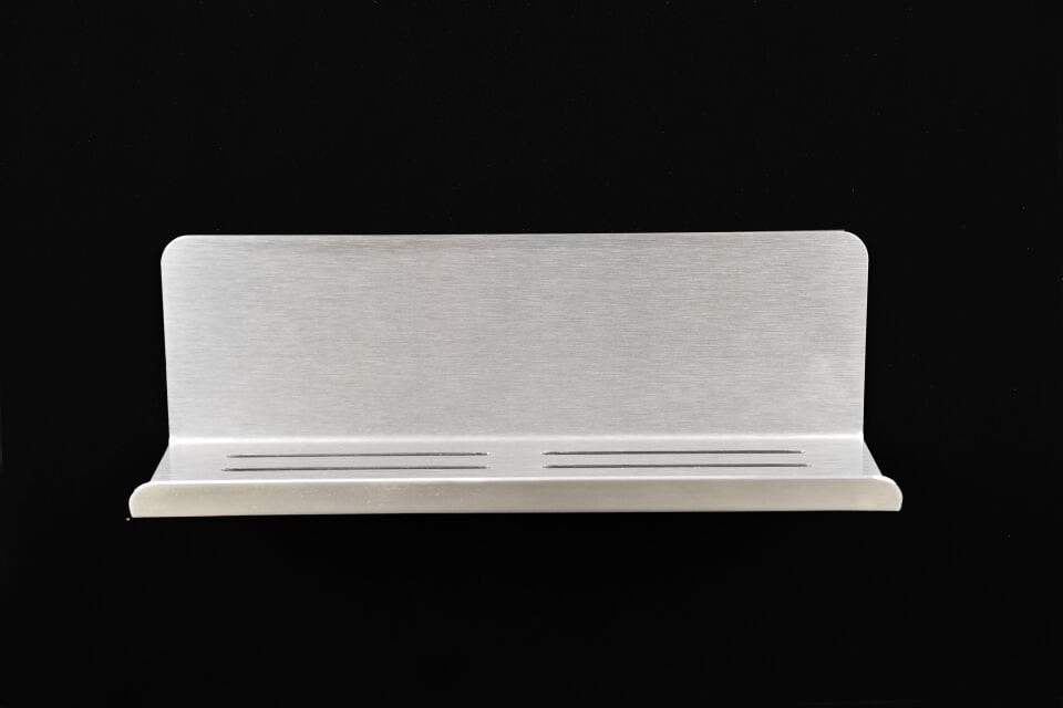 DELTAHOME  PASLANMAZ ÇELİK BANYO RAFI 28CM  YAPIŞKANLI MONTAJ