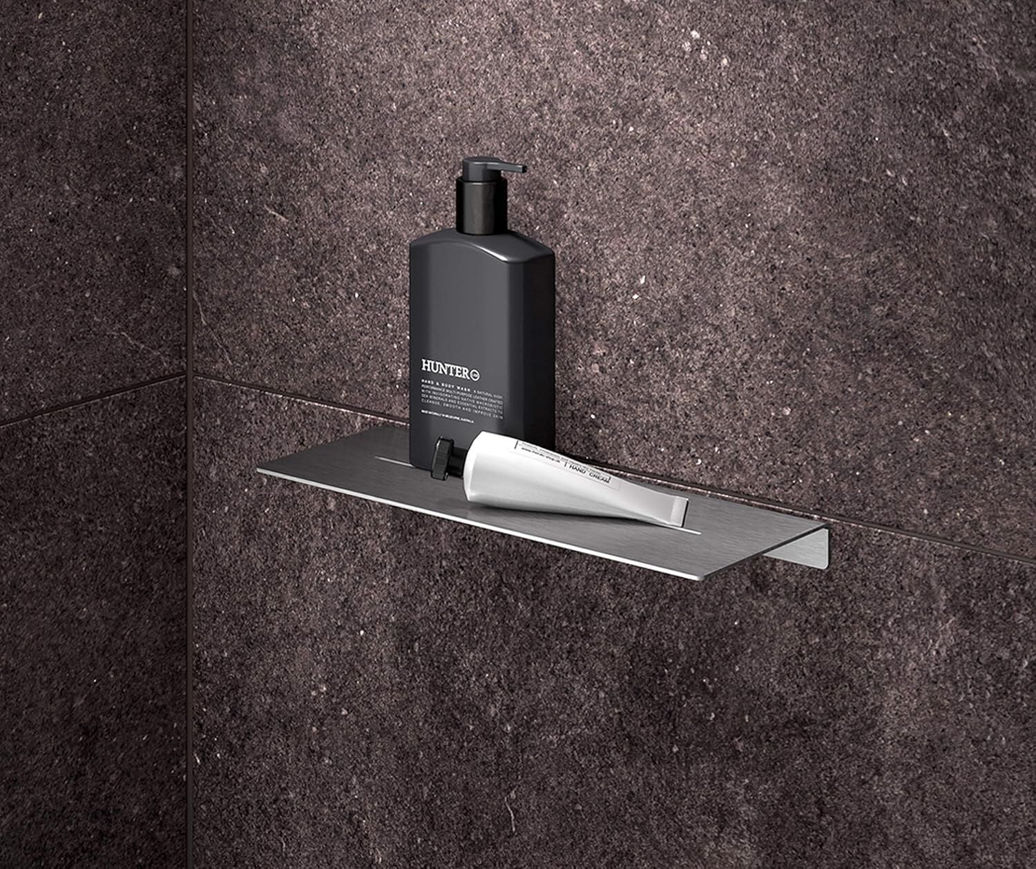 DELTAHOME PASLANMAZ ÇELİK 28CM BANYO RAFI  VİDALI MONTAJ